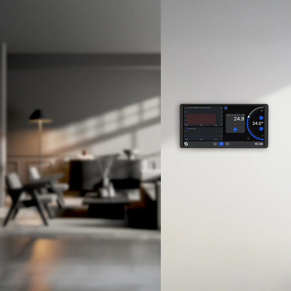 Shelly Wall Display X2 Silver – Nástěnný dotykový panel s Wi-Fi a Bluetooth Shelly Wall Display X2 Silver – Nástěnný dotykový panel s Wi-Fi a Bluetooth